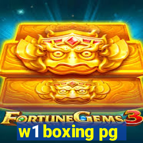 w1 boxing pg